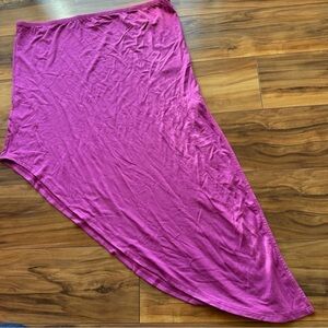 Free People beach asymmetrical side split skirt  M